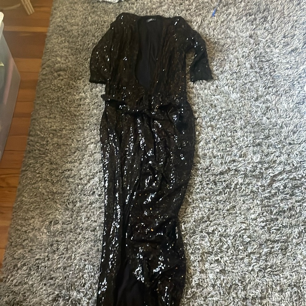 Awesome sparkle black dress